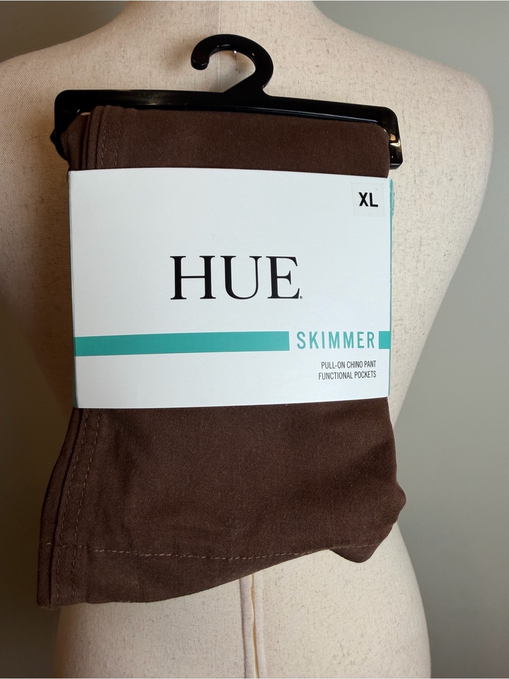 NWT XL HUE Pants Brown